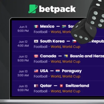 Image displaying a tablet screen with sports betting World Cup 26 odds.