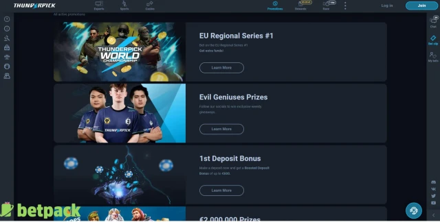 Thunderpick Bonus
