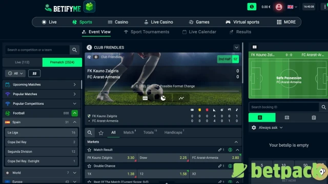 BetifyMe Sports