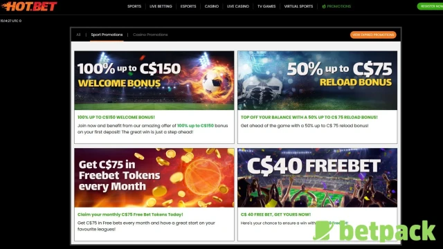 Hotbet Bonus Offers