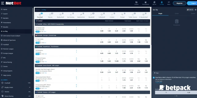 NetBet Design & UX