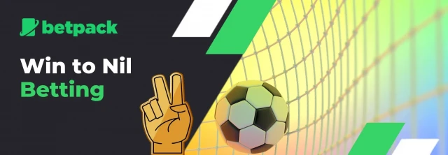 Soccer ball in a goal net with a hand making goal sign, with the text