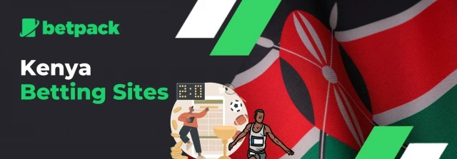 best kenya betting sites text with kenyan flag and players