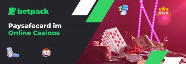 Online Casinos mit Paysafecard