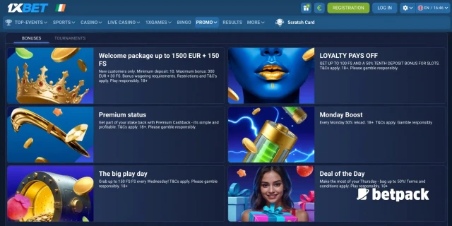 1xBet Ireland Casinos Bonus Overview