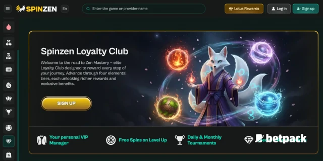 Spinzen Loyalty Club Overview