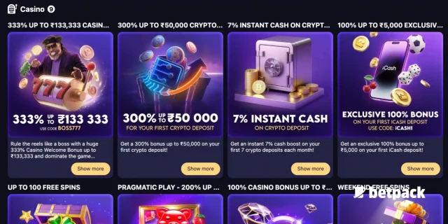 Betvibe Casino Bonus Overview
