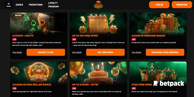 Hiddenjack Casino Bonus Overview