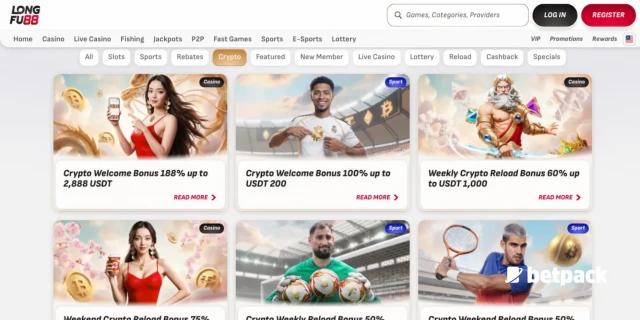 Longfu88 Casino Crypto Bonus Overview