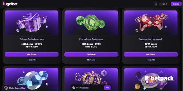 Ignibet Casino Bonus Overview