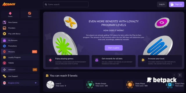 Akibawin Casino Loyalty Program Overview