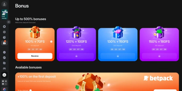 1Win Casino Bonus Overview