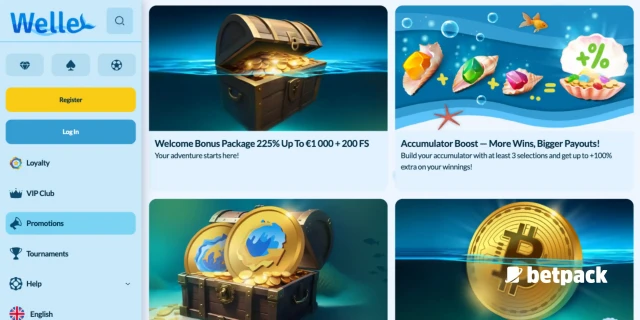 Welle Casino Bonus Overview