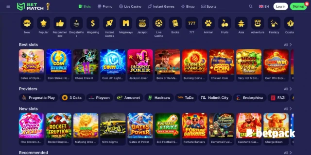 Betmatch Casino Overview