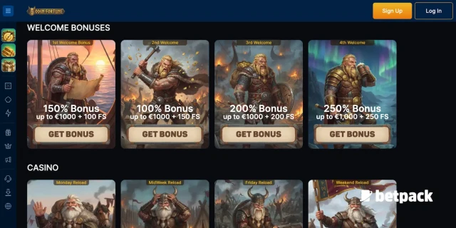 OdinFortune Casino Bonus Overview