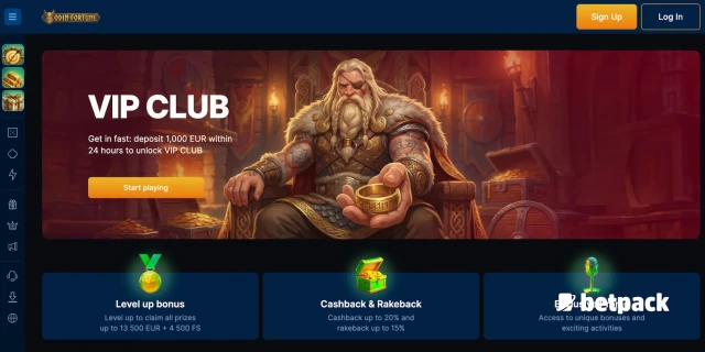 OdinFortune Casino VIP Club Overview