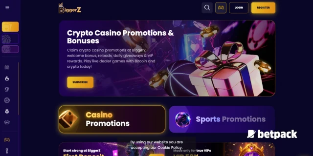 Biggerz Casino Bonus Overview