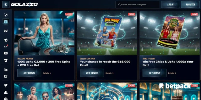 Golazzo Casino Bonus Overview