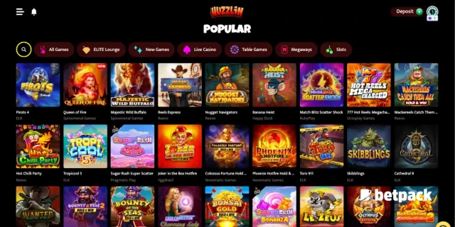 Huzzlin Casino Overview