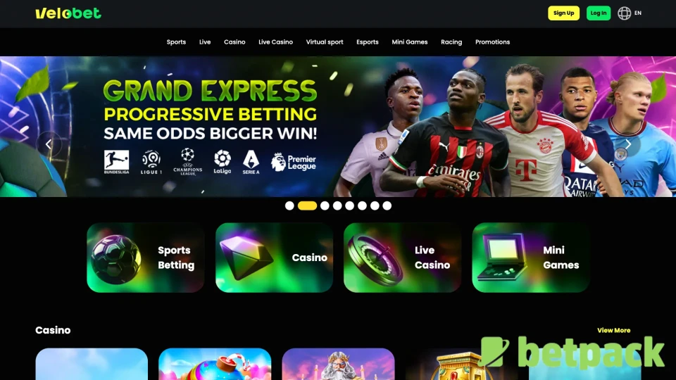 Velobet Design and UX