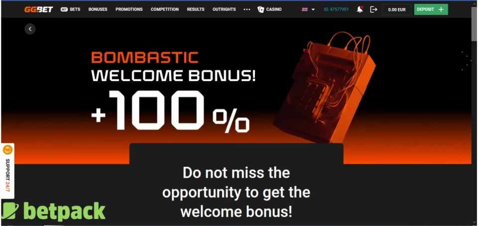 GG.bet Bonus Offers