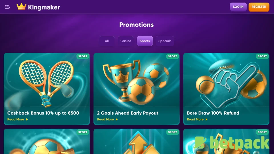 Kingmaker Bonus Offers