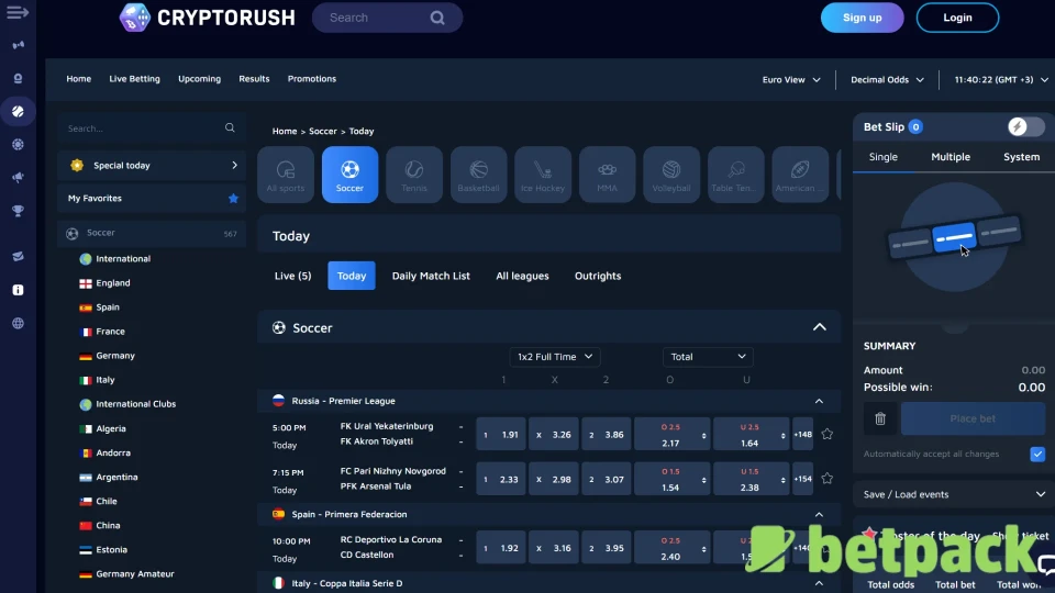 Cryptorush Sportsgrene