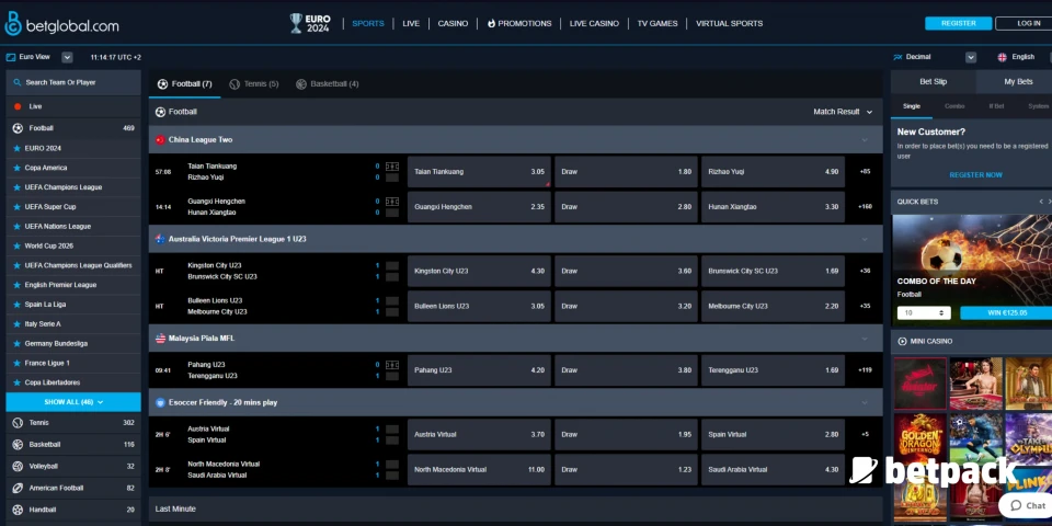 In-Play Betting & Live Betting
