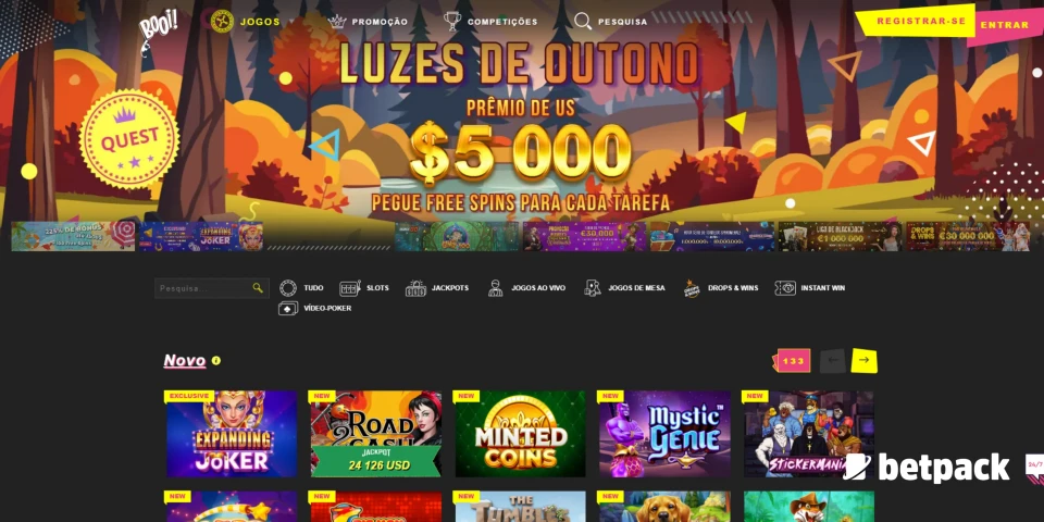 Cassino Ao Vivo na Booi Casino