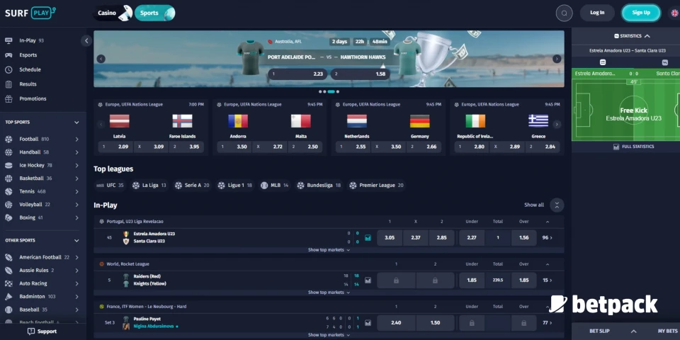 Surfplay Design & UX