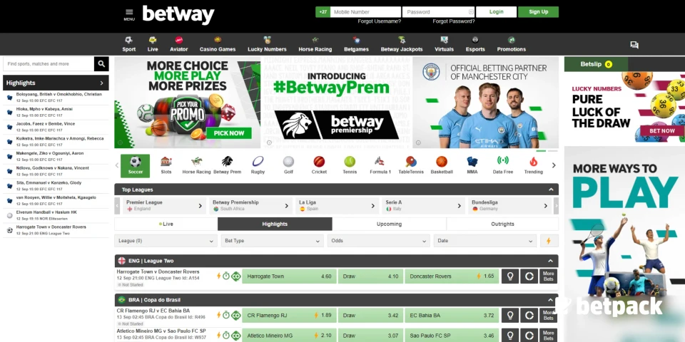 Betway SA Sports