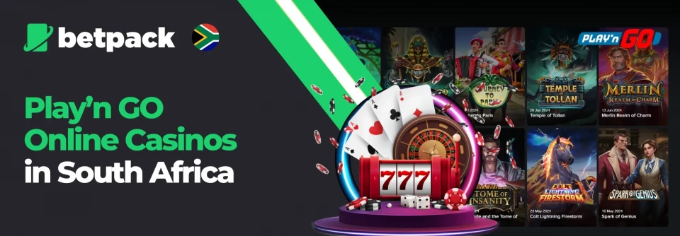 Play'n GO Online Casinos in South Africa