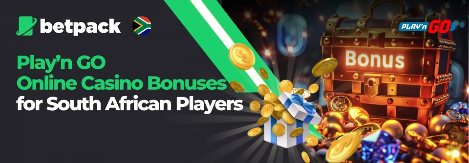 Bonuses at Play’n GO Online Casinos in South Africa