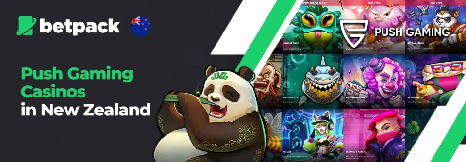 Push Gaming Casinos in New Zealand