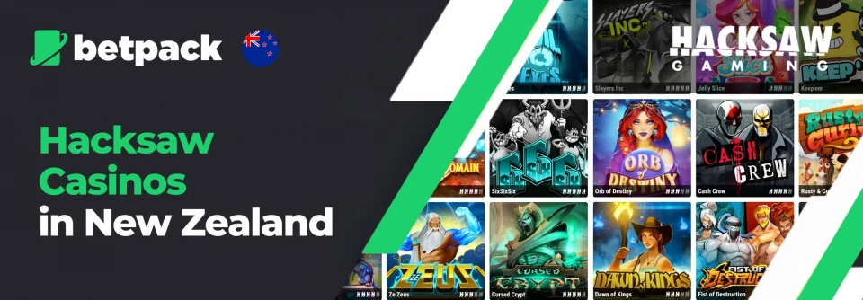 Hacksaw Casinos in New Zealand