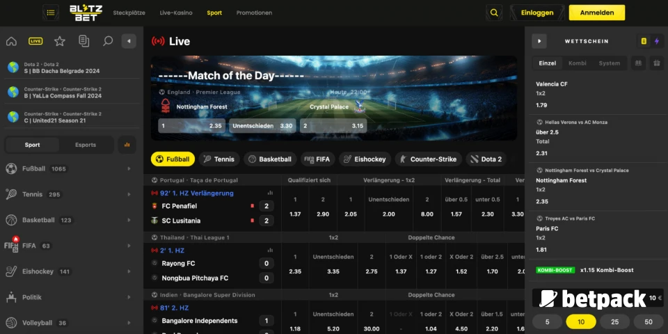 Blitz-bet Sport