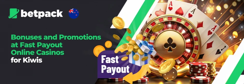 Bonuses and Promotions at Fast Payout Online Casinos for Kiwis