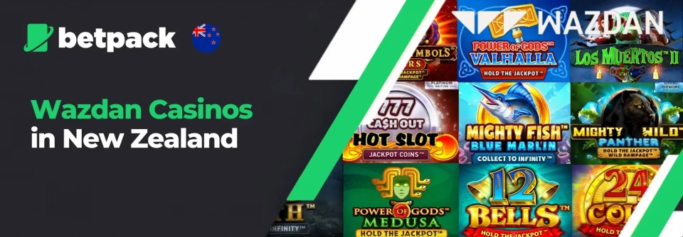 Wazdan Casinos in New Zealand