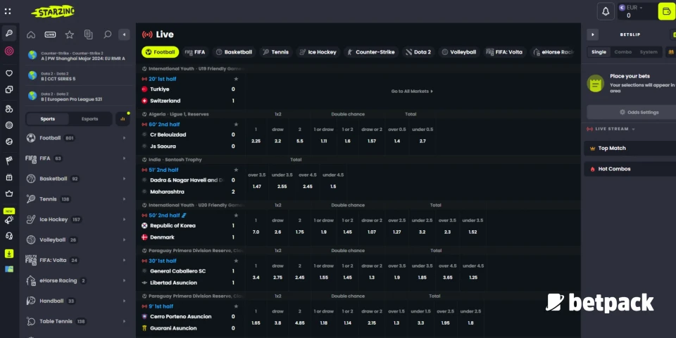 Starzino Payment Methods