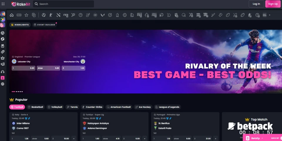 Rakebit Payment Methods
