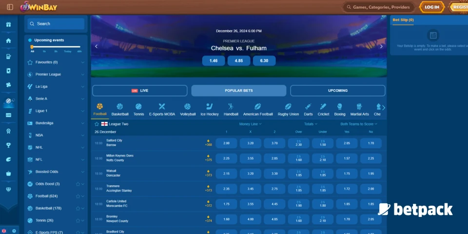 Winbay Payment Methods