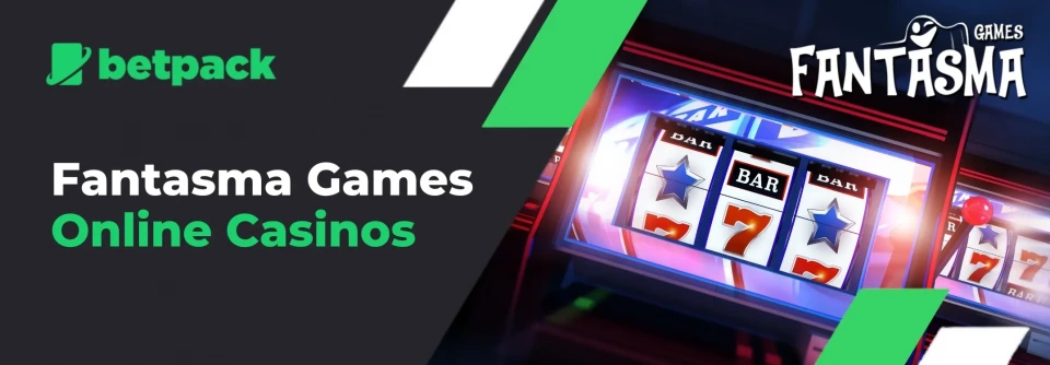 Fantasma Games Casinos: various games shown that are all developed by Fantasma