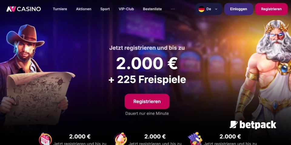 NV Casino Übersicht
