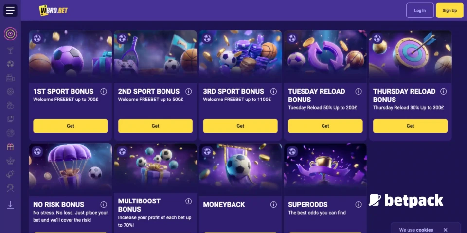 Vibrobet Casino Bonus Overview