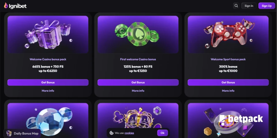 Ignibet Casino Bonus Overview