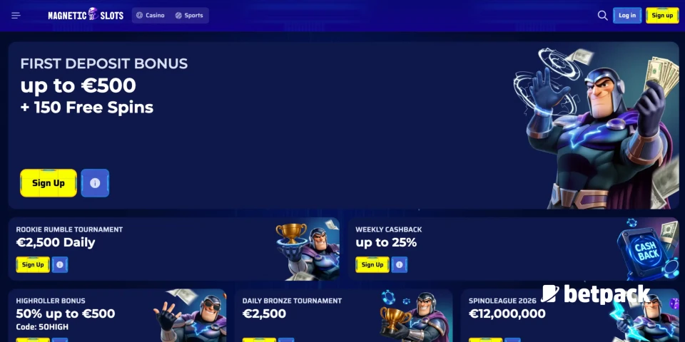 MagneticSlots Casino Bonus Overview