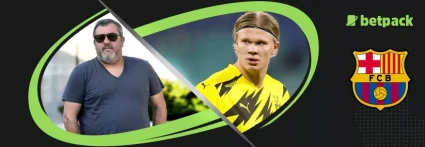 Mino Raiola holds meeting with Barcelona over Haaland