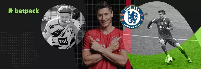 Chelsea eye Robert Lewandowski as the next option to Haaland