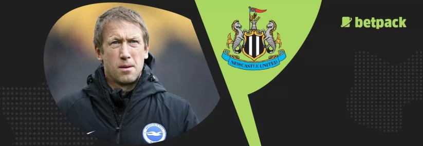 Brighton boss Graham Potter now favourite to replace Steve Bruce at Newcastle