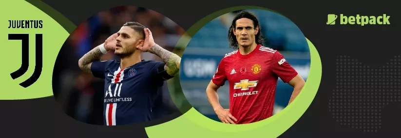Juventus eye Cavani and Icardi in search of new striker